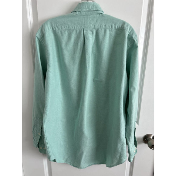 Lauren Ralph Lauren Dress Shirt Green Classic Fit men's size 15.5 32/33 - Picture 2 of 12